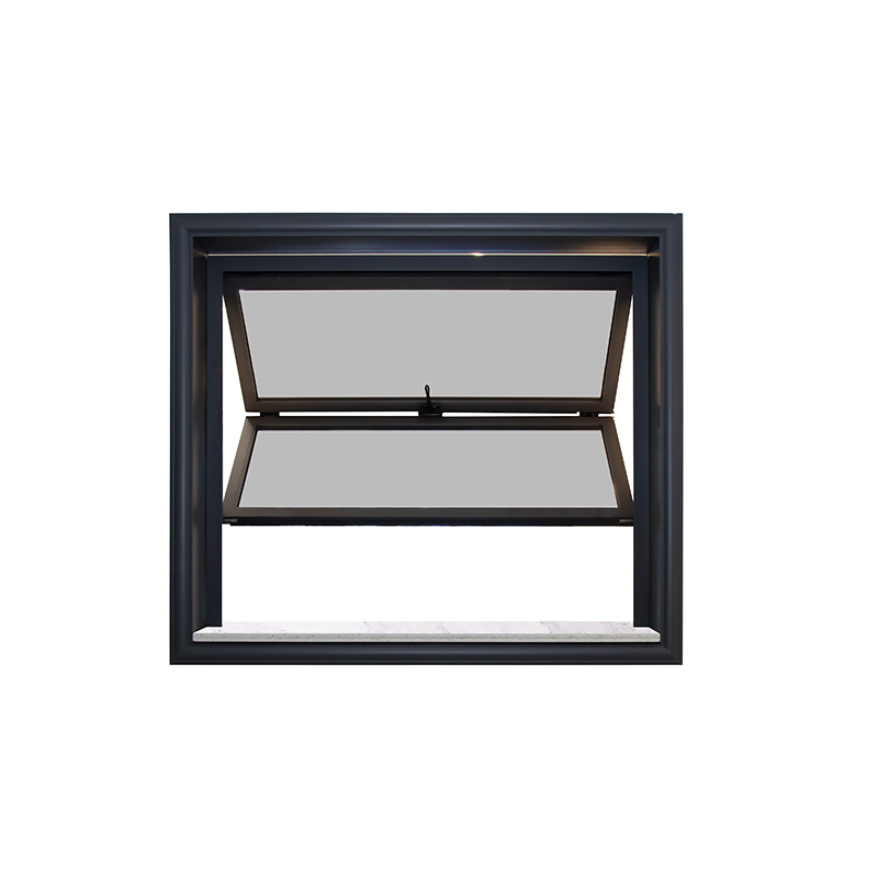 How do American-style up-and-down folding windows seamlessly connect indoor and outdoor spaces?