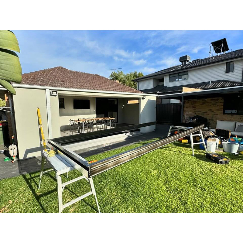 How to reduce the noise when opening heavy-duty sliding aluminum doors and windows?